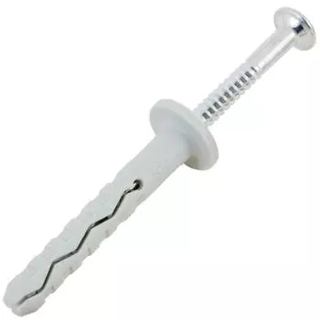 Дюбель-гвозди для полнотелых материалов Friulsider TBB, 6x40 мм, нейлон, 200 шт.