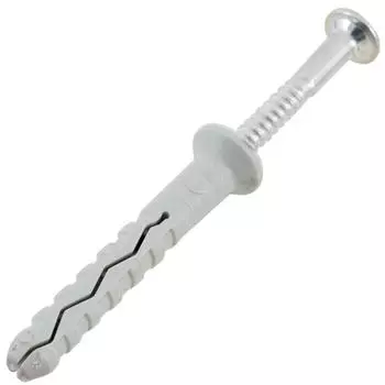 Дюбель-гвозди для полнотелых материалов Friulsider TSS потайная манжета 6x40 мм нейлон цвет серый 10 шт.