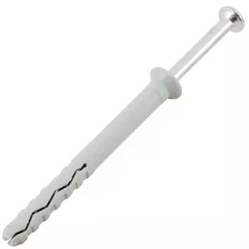 Дюбель-гвозди для полнотелых материалов Friulsider TSS потайная манжета 6x60 мм нейлон цвет серый 100 шт.