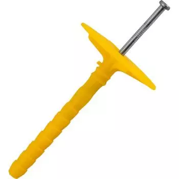 Дюбель изоляционный Standers 10x100 мм, с металлическим гвоздём, 50 шт.