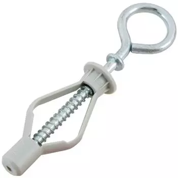 Дюбель-кольцо для гипсокартона 8x40 мм, нейлон/сталь, 4 шт.