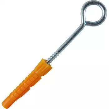 Дюбель-кольцо универсальный, 10x61 мм, полипропилен, 2 шт.