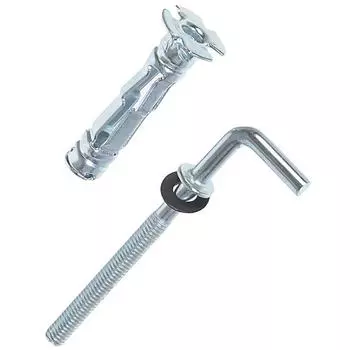 Дюбель-Молли для гипсокартона Standers с L-образном винтом 8x32 мм 1 шт.