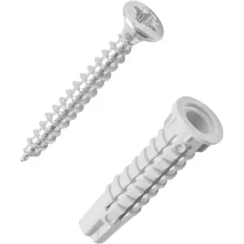 Дюбель потайной Standers PDU N 5x25 мм с шурупом 3.5x30 мм нейлон 200 шт.