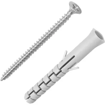 Дюбель потайной Standers PND L 10x80 мм с шурупом 6x90 мм нейлон 10 шт.