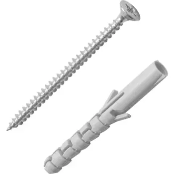 Дюбель потайной Standers PND L 6x50 мм с шурупом 4x60 мм нейлон 50 шт.