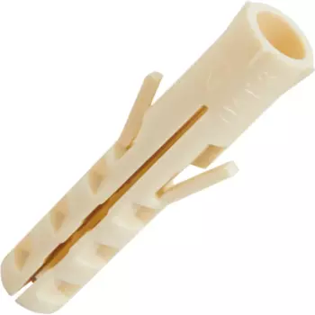 Дюбель распорный для полнотелых материалов 8x40 мм нейлон цвет бежевый 100 шт.