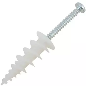 Дюбель-шуруп для листовых материалов TAN, 6.5x35 мм, нейлон, 4 шт.