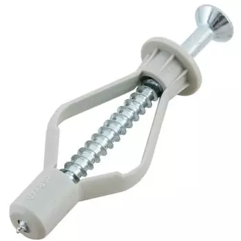 Дюбель-шуруп для листовых материалов TPV, 8x40 мм, нейлон, 4 шт.