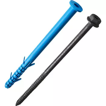 Дюбель-шуруп фасадный Европартнер 10x160 мм нейлон