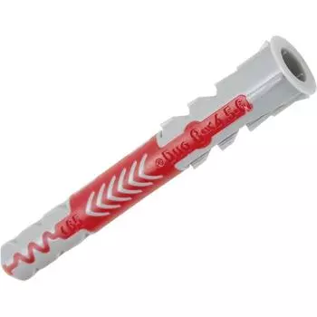 Дюбель для всех типов стен DuoPower 8x65 мм цвет серый/красный 8 шт.