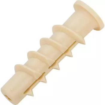 Дюбель винтовой PBT 4 для лёгкого бетона, 10x50 мм, нейлон, 60 шт.