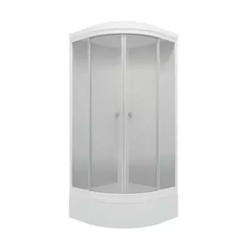 Душевая кабина Лайт В средний поддон 90x90 см