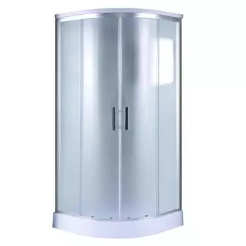 Душевая кабина Ломонд 1/4 низкий поддон 90x90 см