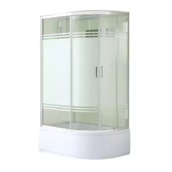 Душевая кабина Sensea Aurora высокий левый поддон 120x80 см