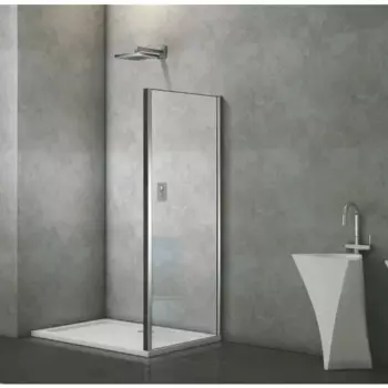 Душевая перегородка Drop WP-90 боковая 90x185 см