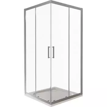 Душевая ширма Latte CR-100-C-WE квадратная, 100x100 см