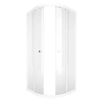 Душевая ширма «Терра», 1/4 круга, 90х90 см