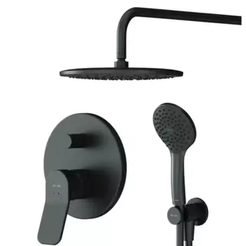 Душевая система AM.PM X-Joy FB85A1RH02 скрытого монтажа цвет черный матовый