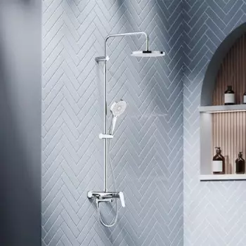 Душевая система Damixa Fortuna 455740000LM со смесителем 3 режима цвет хром