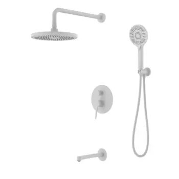 Душевая система Iddis Odda ODDWT03i68 скрытого монтажа цвет белый матовый