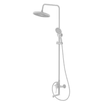 Душевая система Iddis Odda ODDWT5Fi06 со смесителем 5 режимов цвет белый матовый