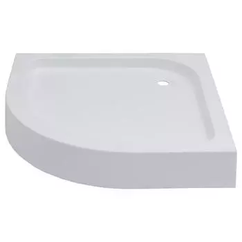 Душевой поддон акриловый 90x90 см 1/4 круга