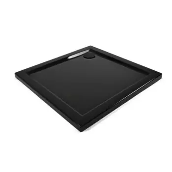 Душевой поддон Metakam Apart Black квадратный акриловый 90x90 см сифон в комплекте