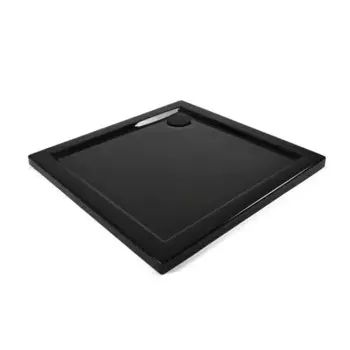 Душевой поддон Metakam Apart Black квадратный акриловый 100x100 см сифон в комплекте