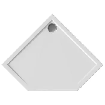 Душевой поддон пентагональный Slim акрил 90x90 см