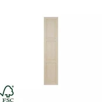 Фасад для кухонного шкафа Невель 44.7x214.1 см Delinia ID массив ясеня цвет кремовый