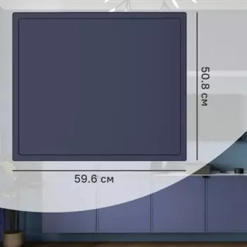Дверь для шкафа Лион Амьен 59.6x50.8x1.9 см МДФ цвет индиго