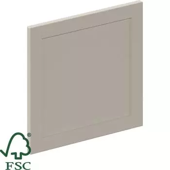 Фасад для кухонного ящика Ньюпорт 39.7x38.1 см Delinia ID МДФ цвет топо