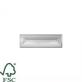 Фасад для кухонного ящика Реш 39.7x12.5 см Delinia ID МДФ цвет белый