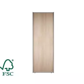 Дверь-купе Spaceo 2255x704 мм высота проема 2300 мм ЛДСП цвет акация светлая