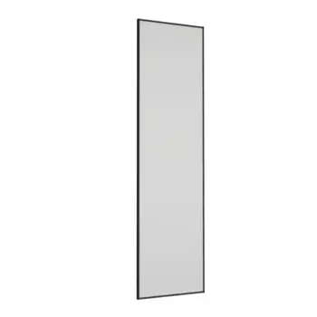 Дверь-купе 225.5x60.4 см МДФ цвет кашемир/черный узкий профиль