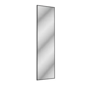 Дверь-купе 225.5x60.4 см зеркало цвет черный узкий профиль