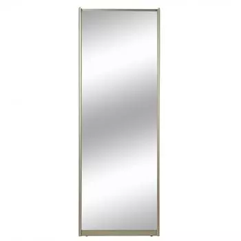 Дверь-купе 2455х804 мм, высота проема 2500 мм, цвет зеркало/шампань