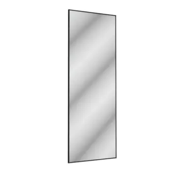 Дверь-купе 255.5x80.4 см зеркало цвет черный узкий профиль