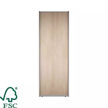 Дверь-купе Spaceo 2455x604 мм высота проема 2500 мм ЛДСП цвет акация светлая