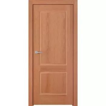 Дверь межкомнатная глухая Бристоль 70x200 см шпон цвет дуб американский без замка, без петель