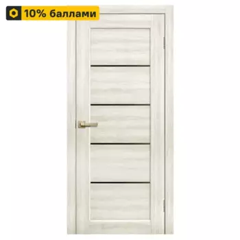 Дверь межкомнатная глухая Artens Брио 70x200 см ПВХ цвет дуб филадельфия с замком и петлями