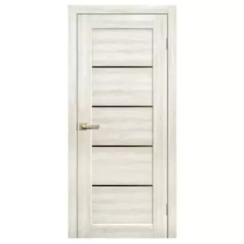 Дверь межкомнатная глухая Artens Брио 80x200 см ПВХ цвет дуб филадельфия с замком и петлями