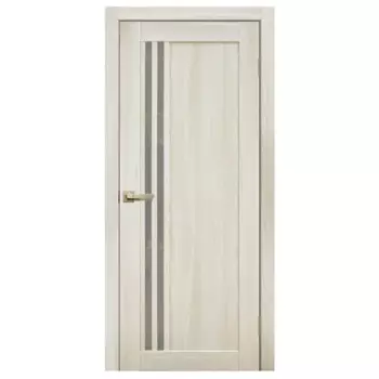 Дверь межкомнатная глухая Artens Дукато 90x200 см Hardflex цвет бора с замком и петлями