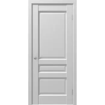 Дверь межкомнатная глухая Artens Магнолия 60x200 см ПВХ белый с замком и петлями