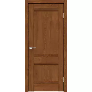 Дверь межкомнатная глухая без замка и петель в комплекте Тоскана 90x200 см финиш-бумага цвет дуб тернер коричневый