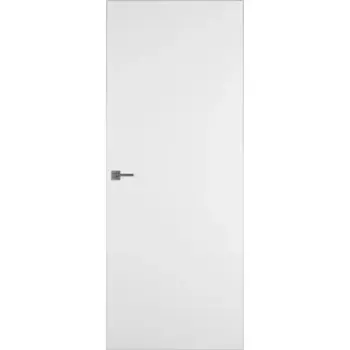 Дверь межкомнатная глухая без замка и петель в комплекте Invisible 70x200 см обратное открывание левое цвет белый