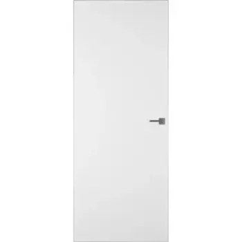 Дверь межкомнатная глухая без замка и петель в комплекте Invisible 70x200 см универсальное открывание цвет белый