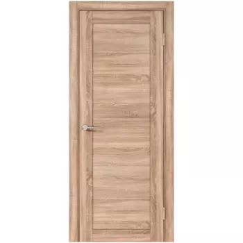 Дверь межкомнатная глухая без замка и петель в комплекте Универсал 60x200 см ПВХ цвет дуб сонома