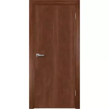 Дверь межкомнатная глухая без замка и петель в комплекте Стандарт 60x200 см финиш-бумага цвет коричневый